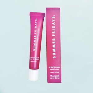 Cherry (1 pack) Summer Fridays Lip Butter Balm Conditioning Lip Mask New in box